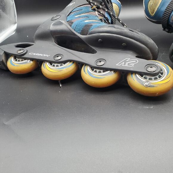 K2 Camano W Women’s Inline Skates Size 7 SoftBoot Carbon Frame - Picture 9 of 12